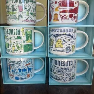 Starbucks Been There Series Collection Mugs